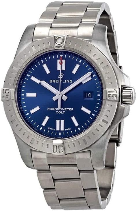 Breitling Chronomat Colt Automatic Chronometer Blue .